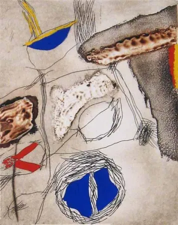 Água-Forte Guinovart - Sèpia 3