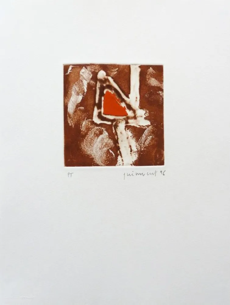 Gravura Guinovart - Siena torrada 6