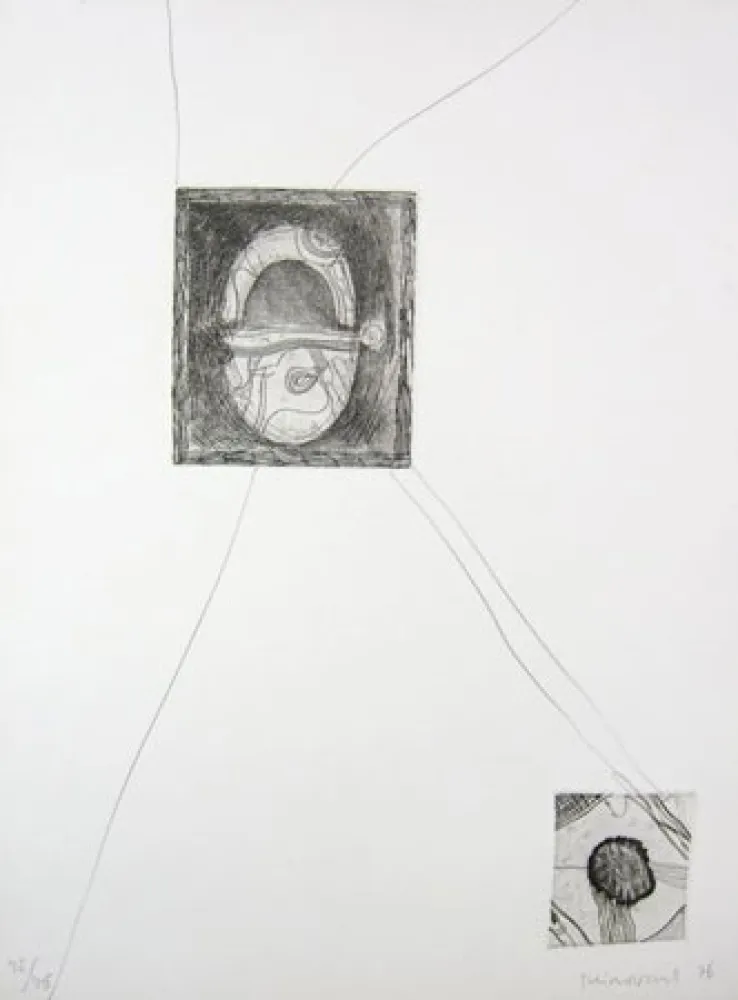 Água-Forte Guinovart - S/T