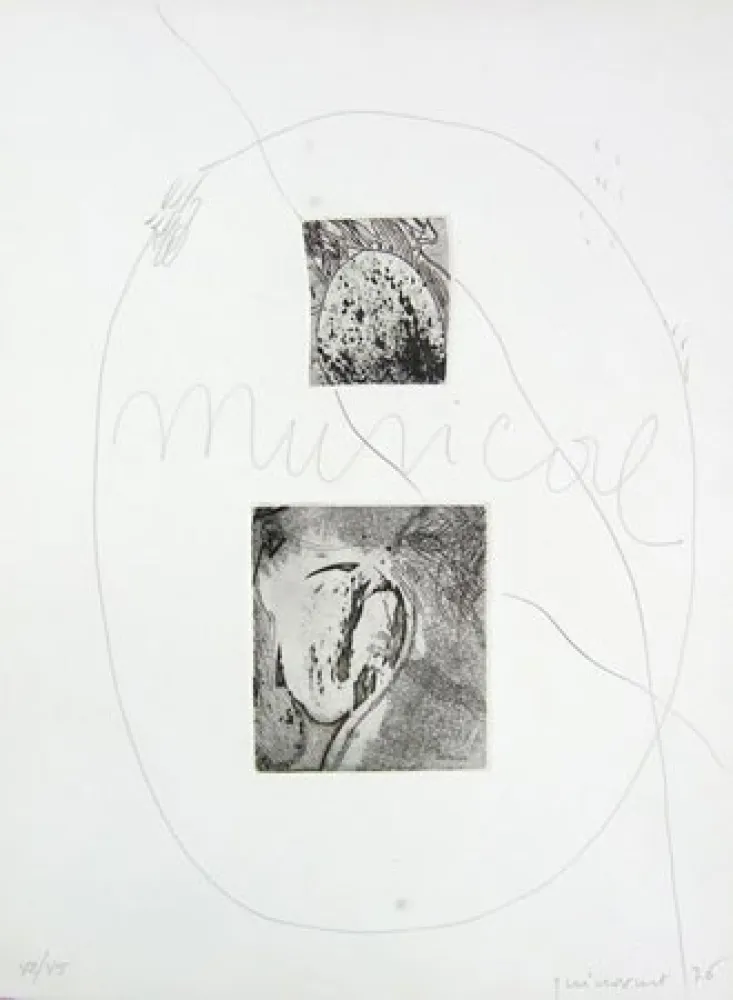 Água-Forte Guinovart - S/T