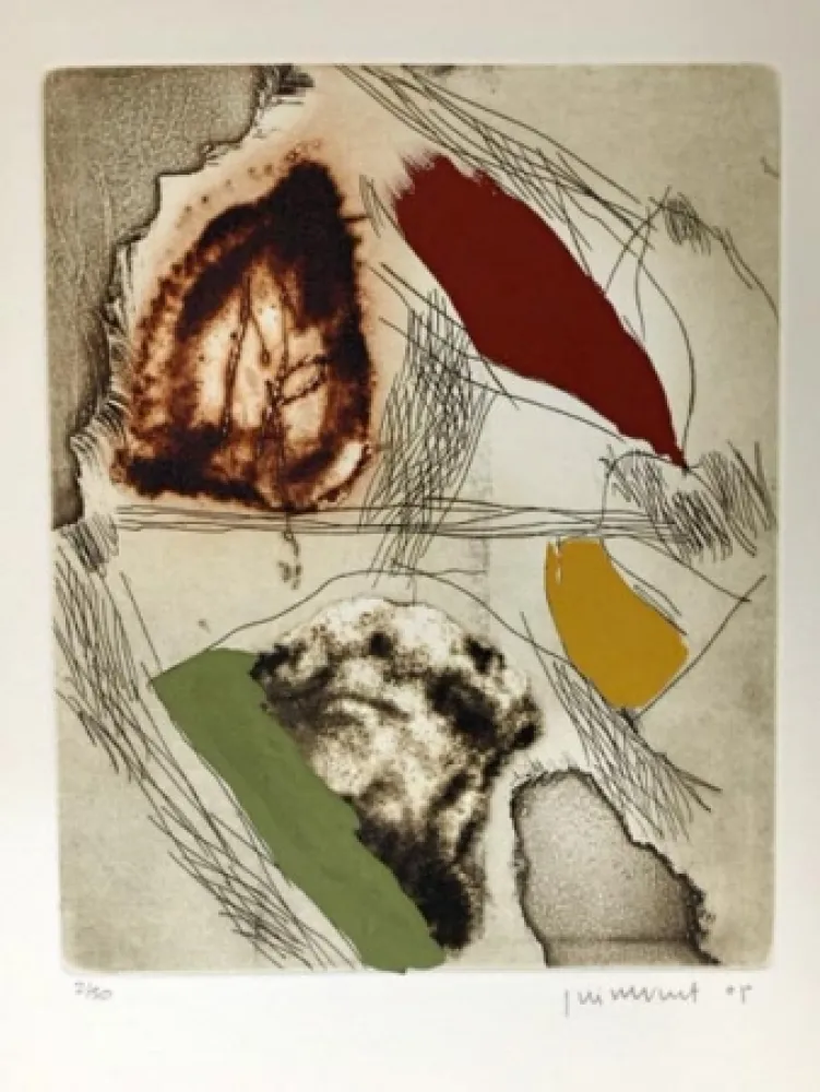 Água-Forte Guinovart - S/T