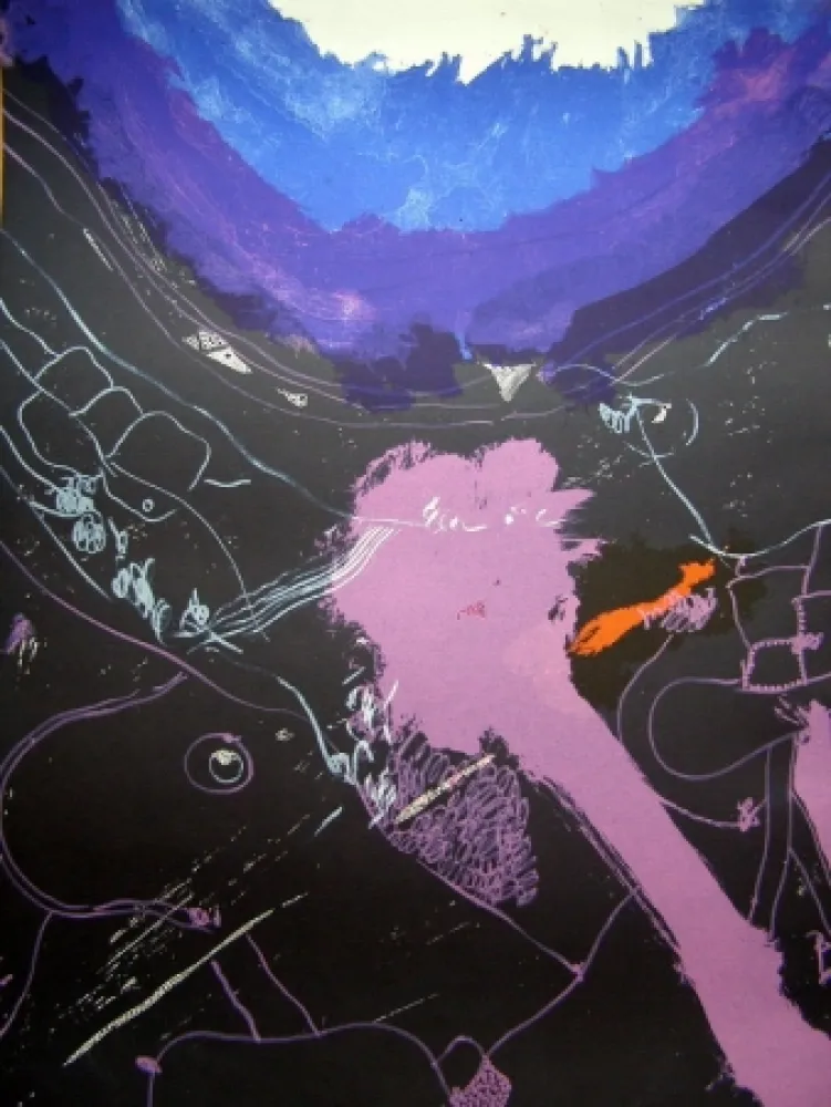 Litografia Guinovart - S/T