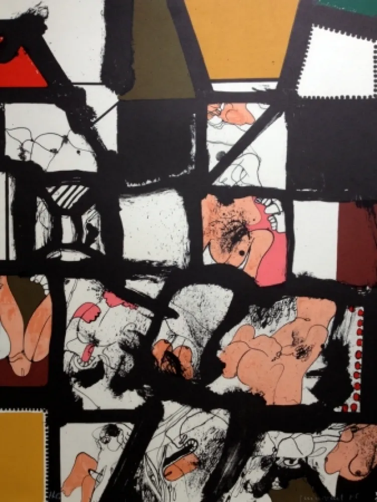 Litografia Guinovart - S/T