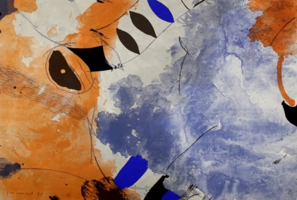 Litografia Guinovart - Una veu