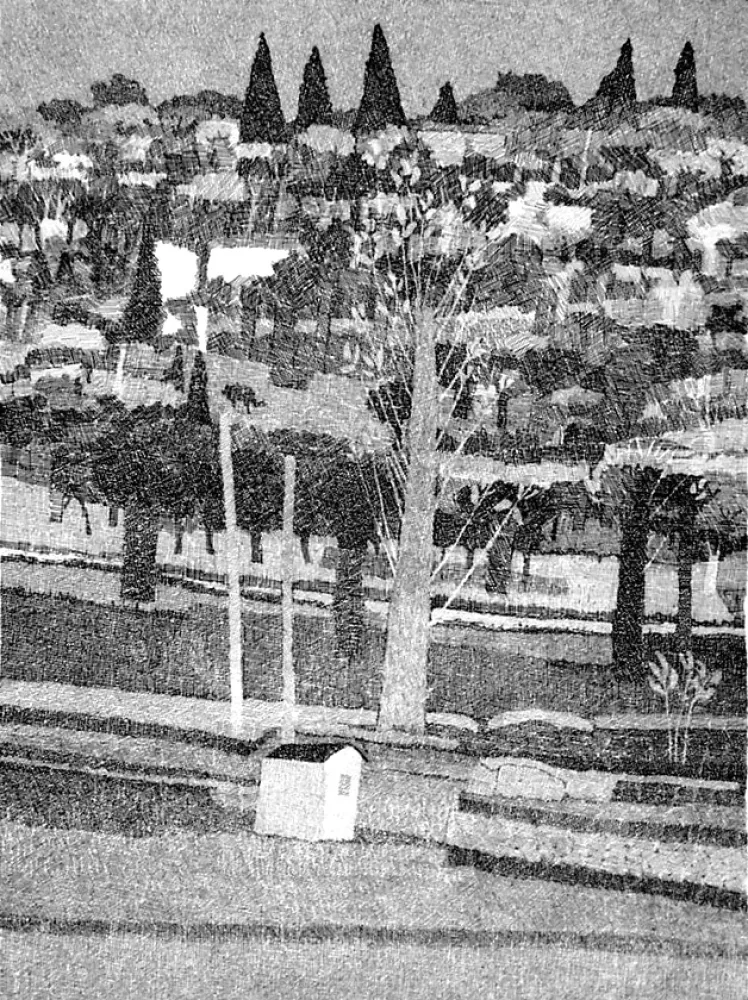 Água-Forte Gulino - Paesaggio 1983