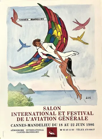 Cartaz Gus - Salon International et Festival de l'Aviation Générale
