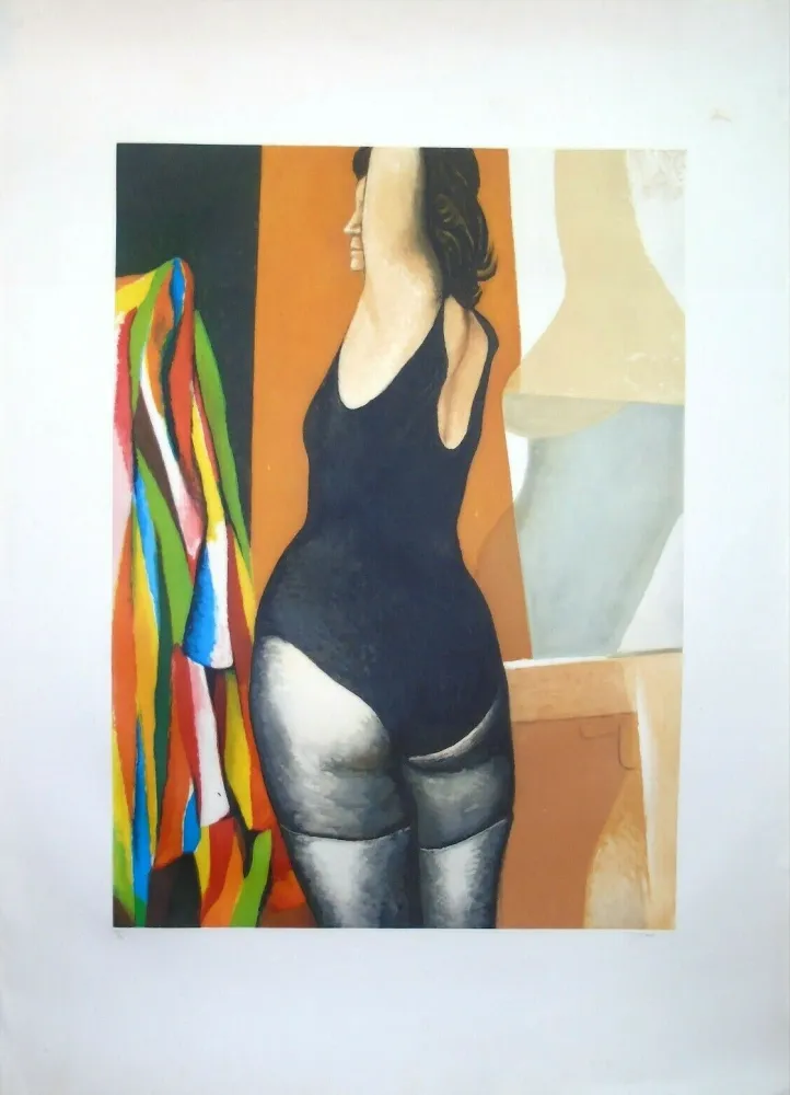 Água-Forte E Água-Tinta Guttuso - La ballerina