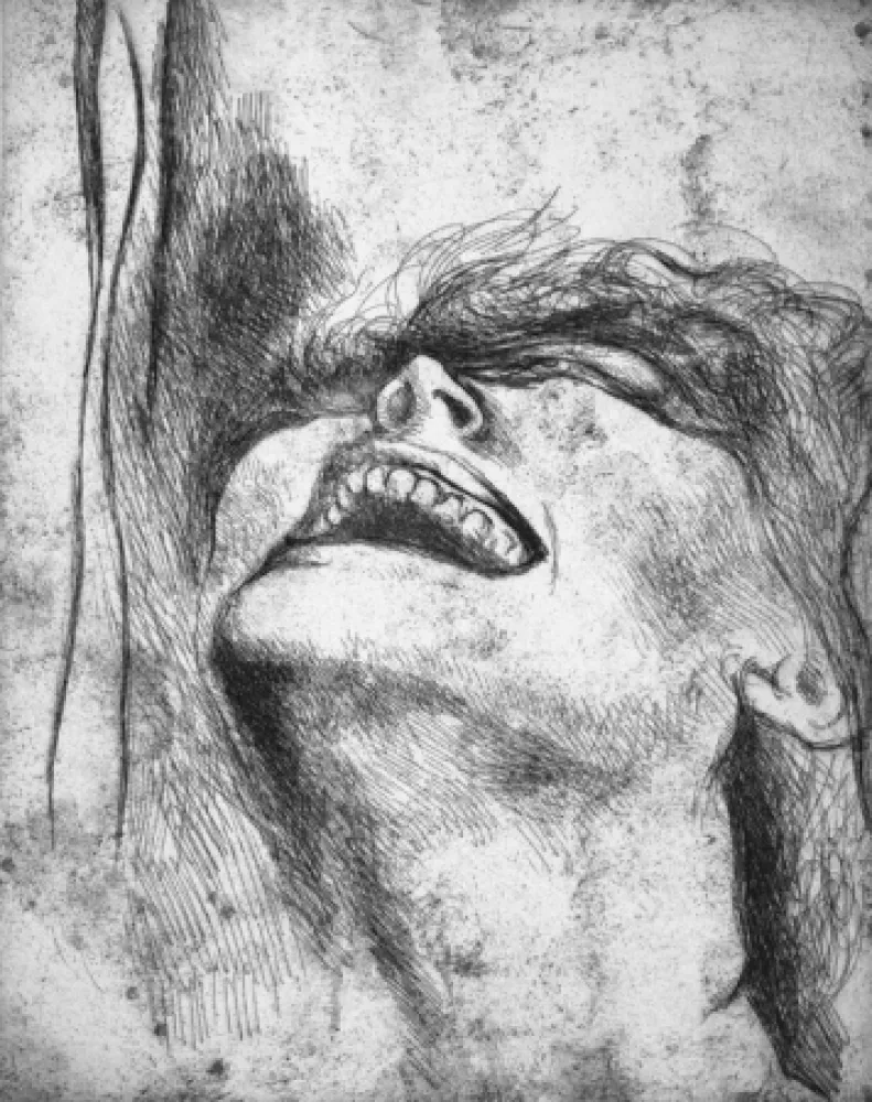 Água-Forte Guttuso - L'urlo