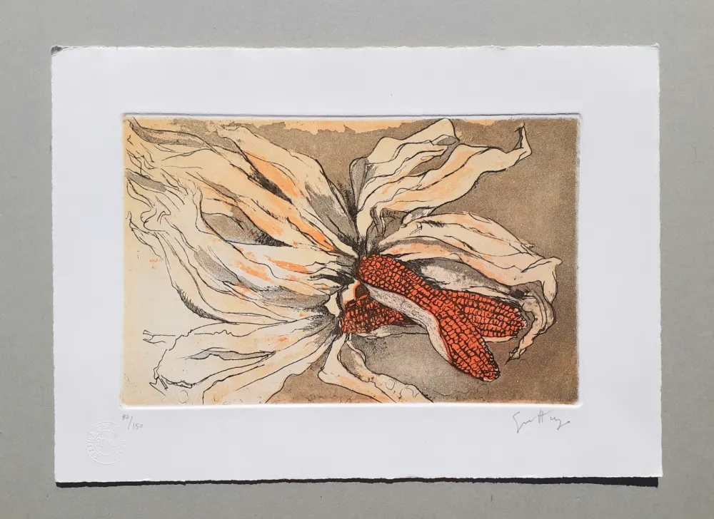 Água-Forte E Água-Tinta Guttuso - Natura morta