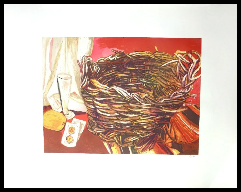 Água-Forte E Água-Tinta Guttuso - Natura morta