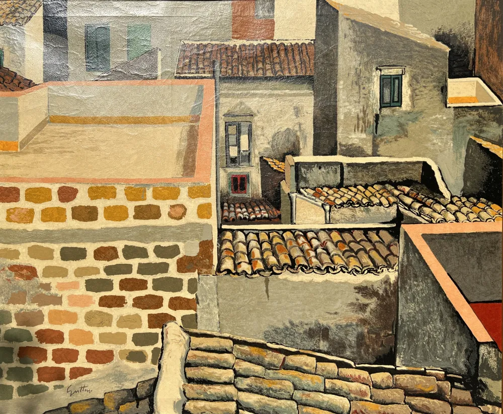 Múltiplo Guttuso - Tetti di Palermo