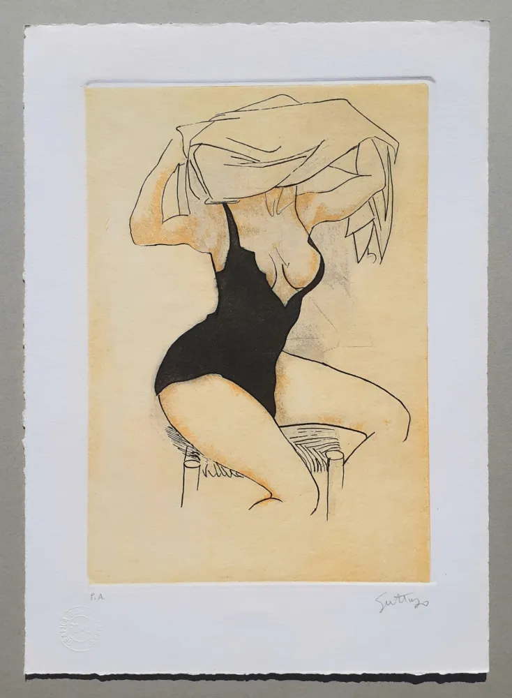 Água-Forte E Água-Tinta Guttuso - Verso sera