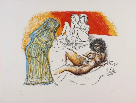 Água-Forte E Água-Tinta Guttuso - Zefis a Usbek