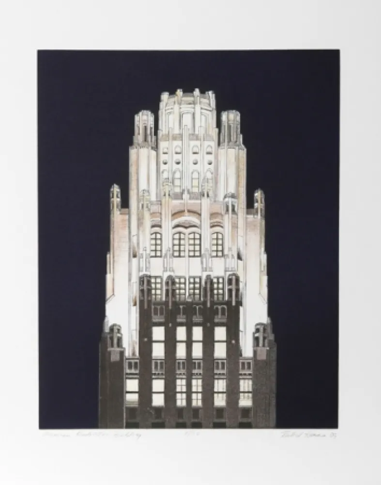 Gravura Haas - American Radiator Building
