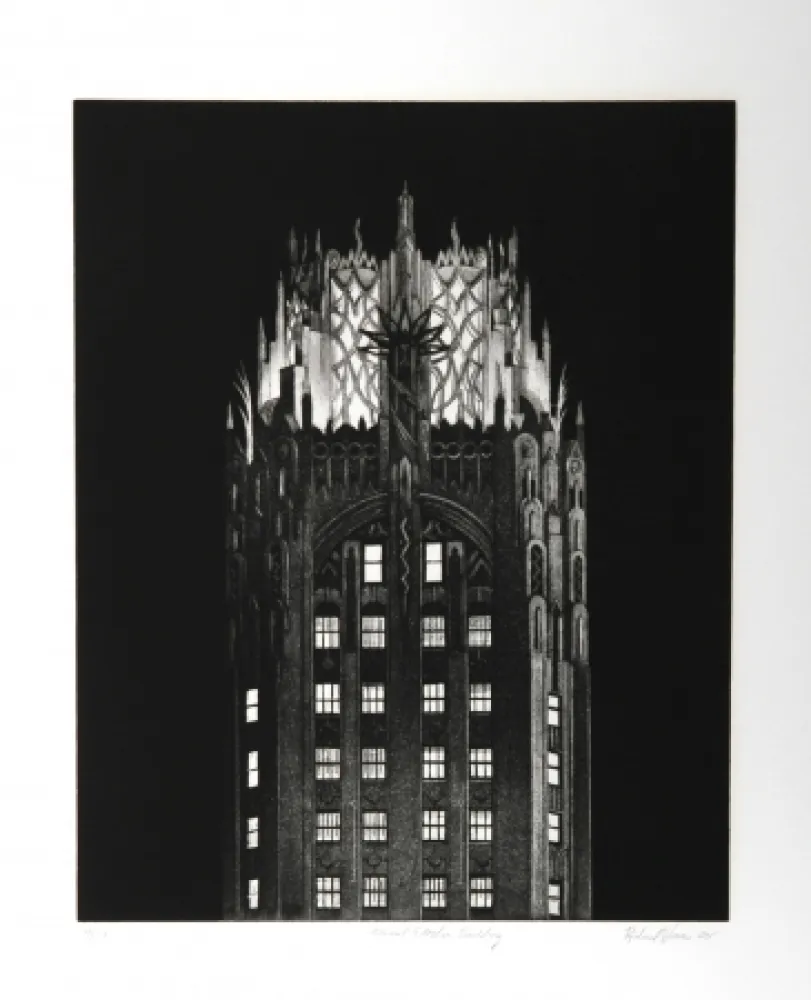 Gravura Haas - General Electric Building