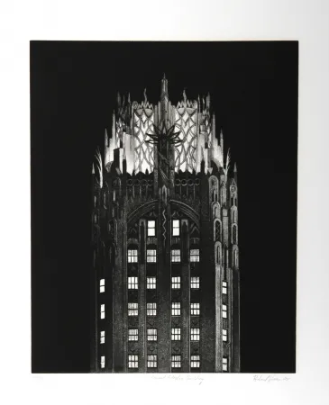 Gravura Haas - General Electric Building