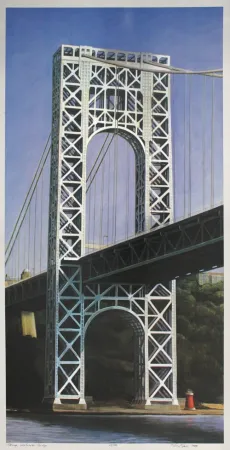 Litografia Haas - George Washington Bridge