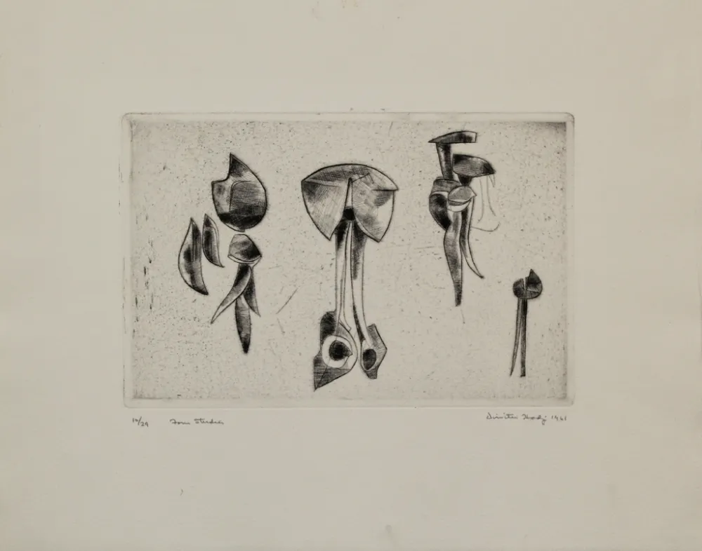 Gravura Hadzi - Form Studies
