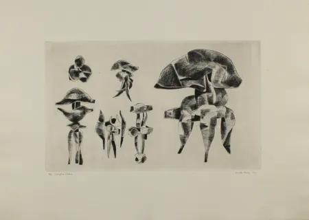 Gravura Hadzi - Sculpture Studies