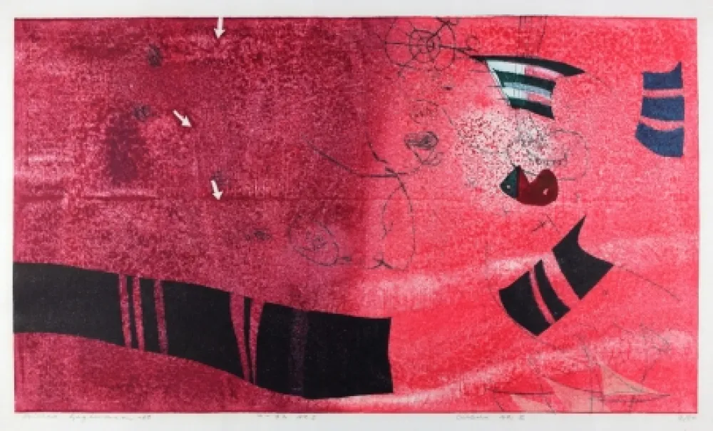 Xilogravura Hagiwara - Circus