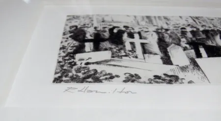 Água-Forte Hamilton - With unfeigned regret (Illustration for James Joyce’s ‘Ulysses’, 1989)