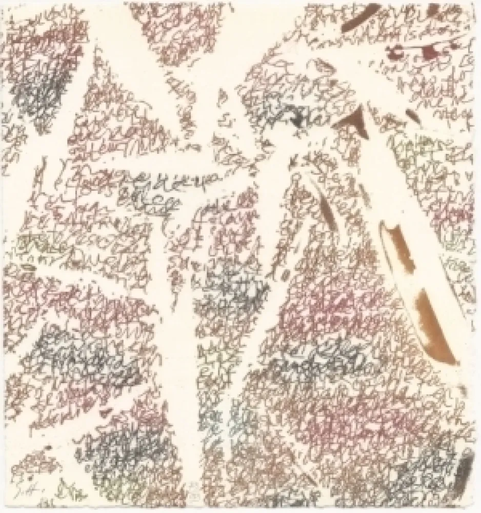 Livro Ilustrado Hantai - Le toucher, JL Nancy par Jacques Derrida