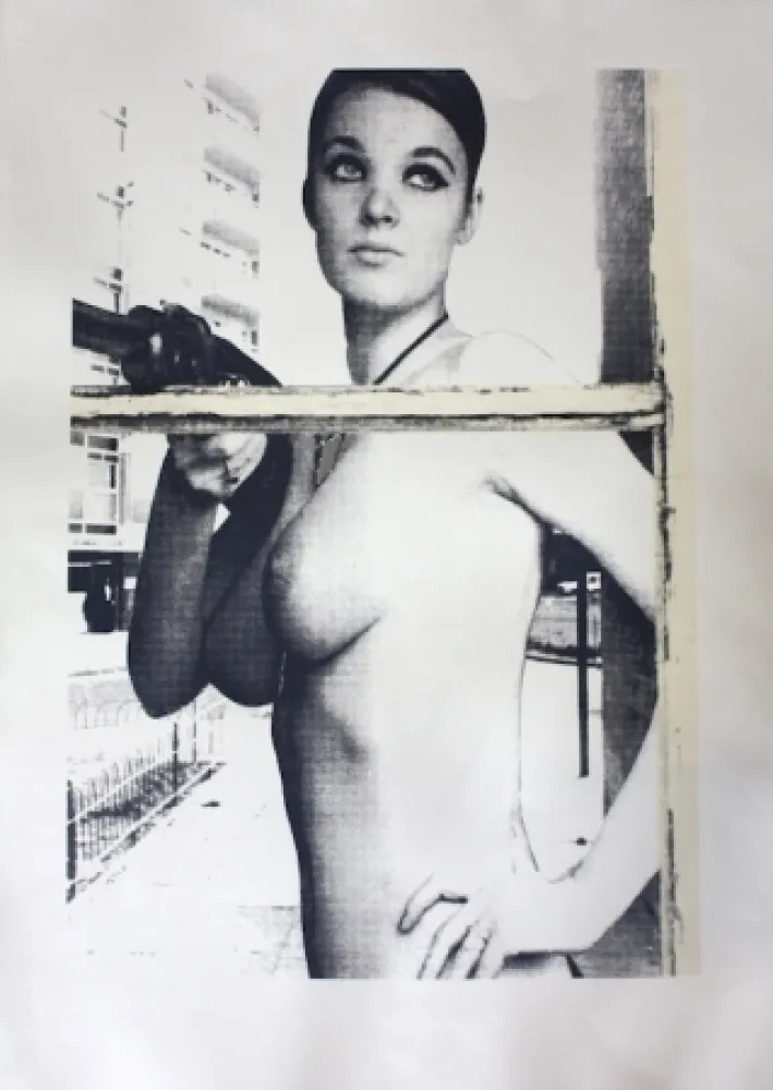 Serigrafia Hardacre - You Can't Get a Man with a Gun