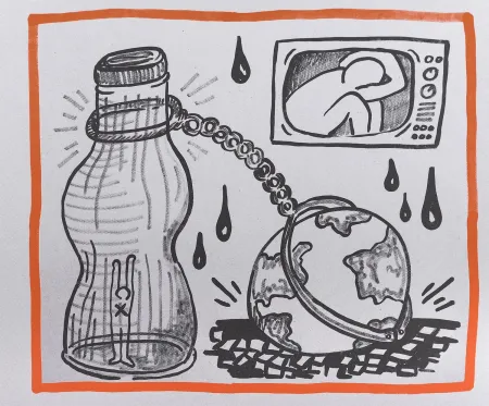 Litografia Haring - Against all Odds, 1990