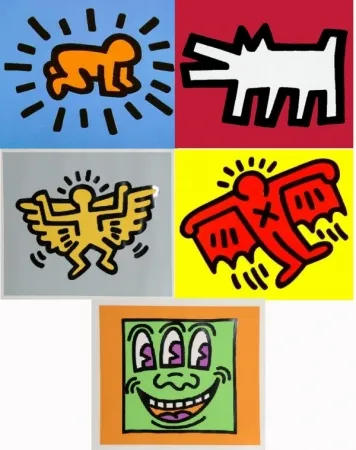 Serigrafia Haring - Icons