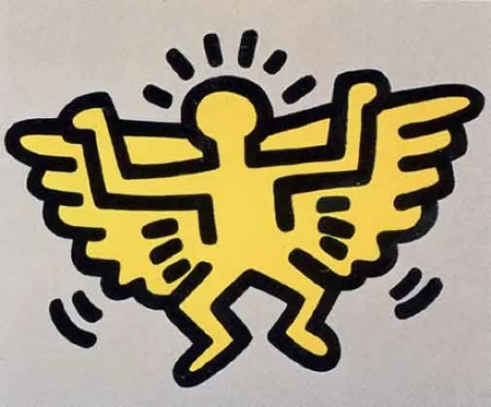 Serigrafia Haring - Icons (Angel)