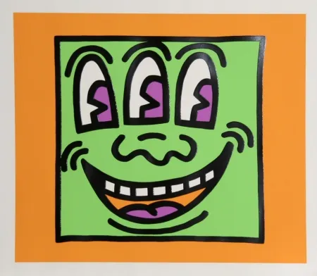 Serigrafia Haring - Icons - Three Eyes