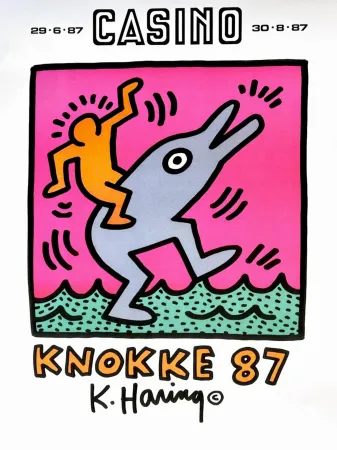 Serigrafia Haring - Knokke