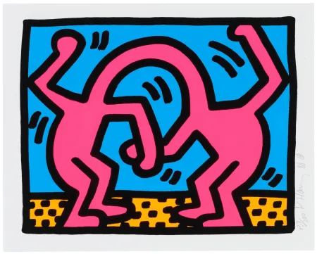 Serigrafia Haring - Pop Shop II (D)