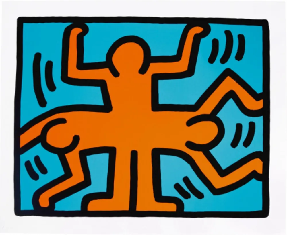 Serigrafia Haring - Pop Shop VI