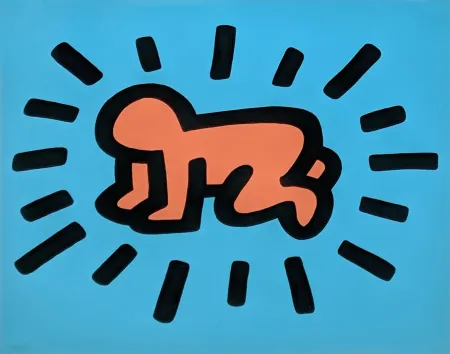 Serigrafia Haring - RADIANT BABY