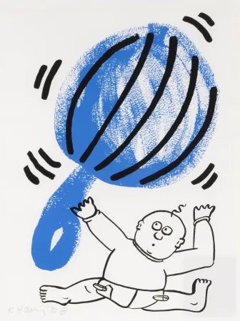 Múltiplo Haring - The Story of Red and Blue #2