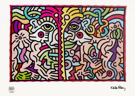 Serigrafia Haring - Untitled (1990)