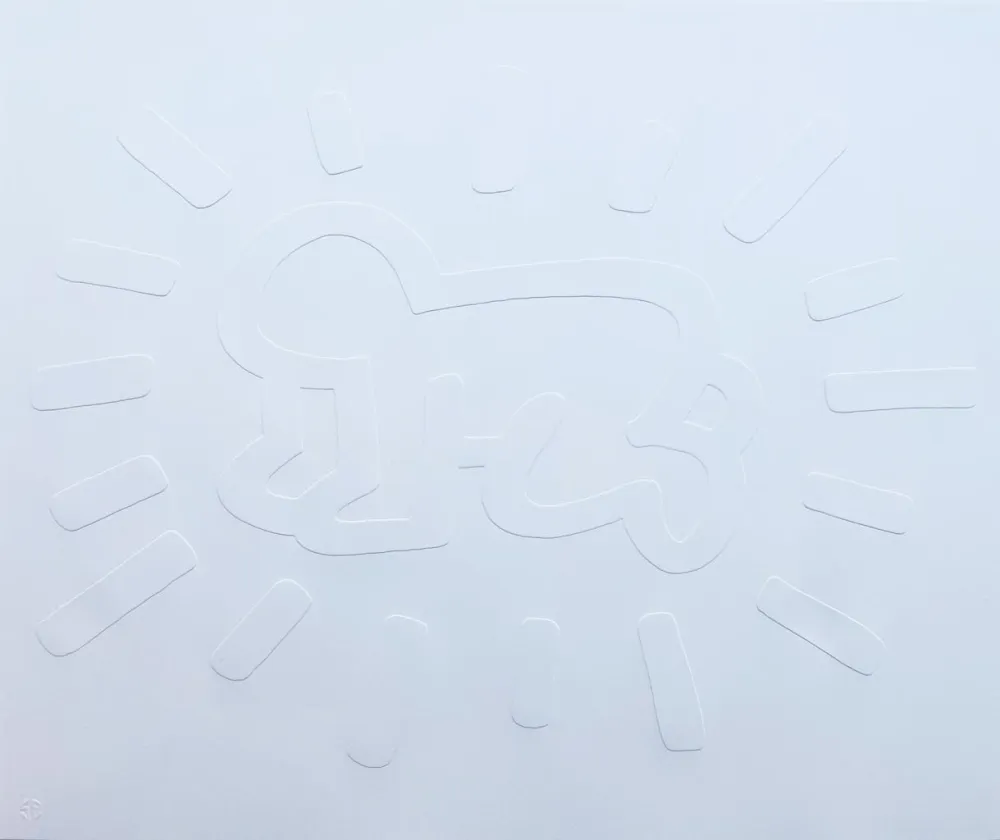 Sem Técnica Haring - White Icons (A) - Radiant Baby