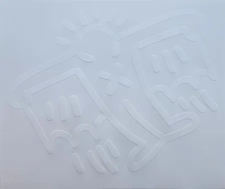 Sem Técnica Haring - White Icons (D) - X-Man