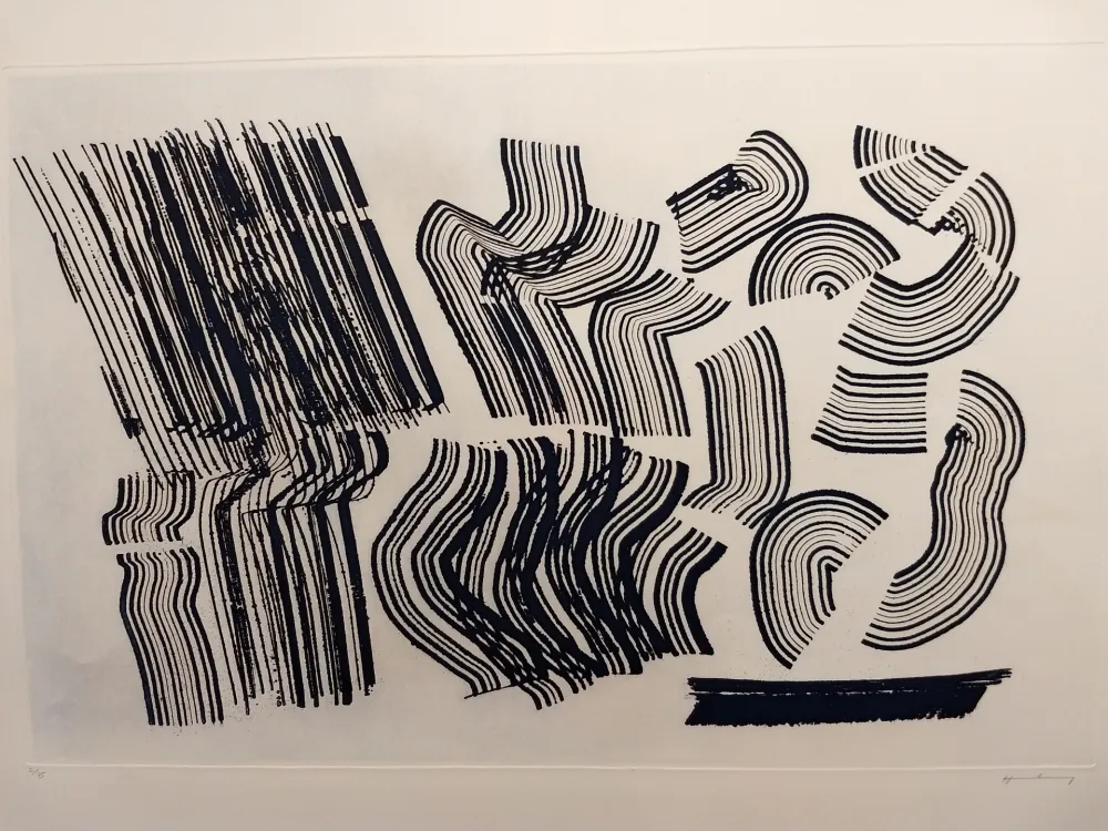 Água-Forte Hartung - Aguafuertes