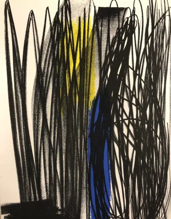 Litografia Hartung - Composition