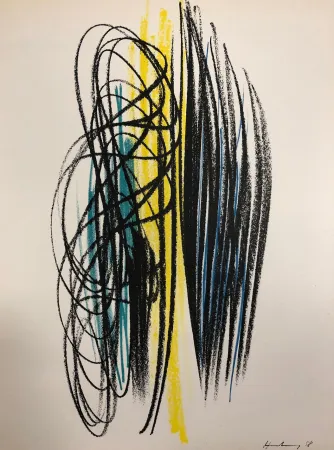 Litografia Hartung - Composition,