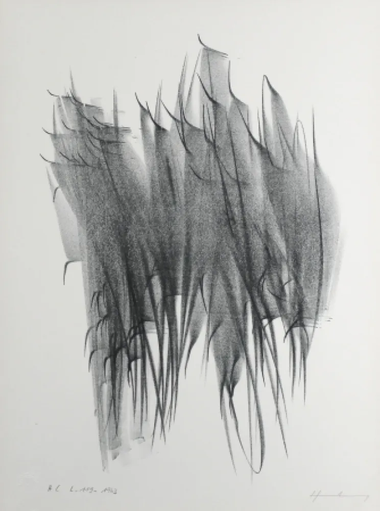 Litografia Hartung - Composition 