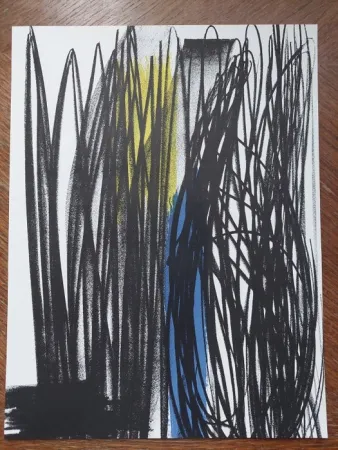 Litografia Hartung - Composition pour XXe siècle