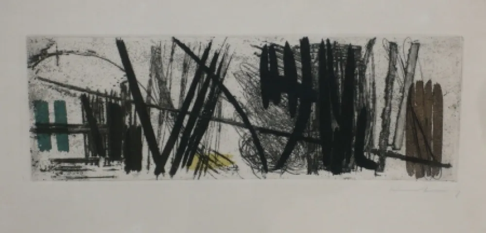 Água-Forte E Água-Tinta Hartung - Eau forte g3