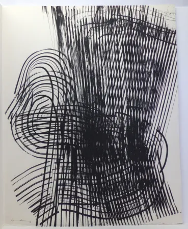 Água-Forte Hartung - Eau-forte sur vélin d'Arches. 1973. Signée