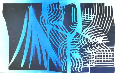 Litografia Hartung - Farandole