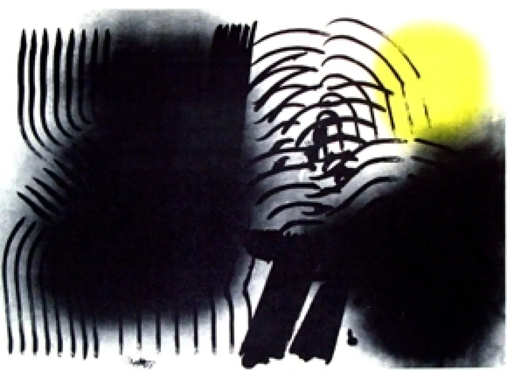 Litografia Hartung - Farandole 3