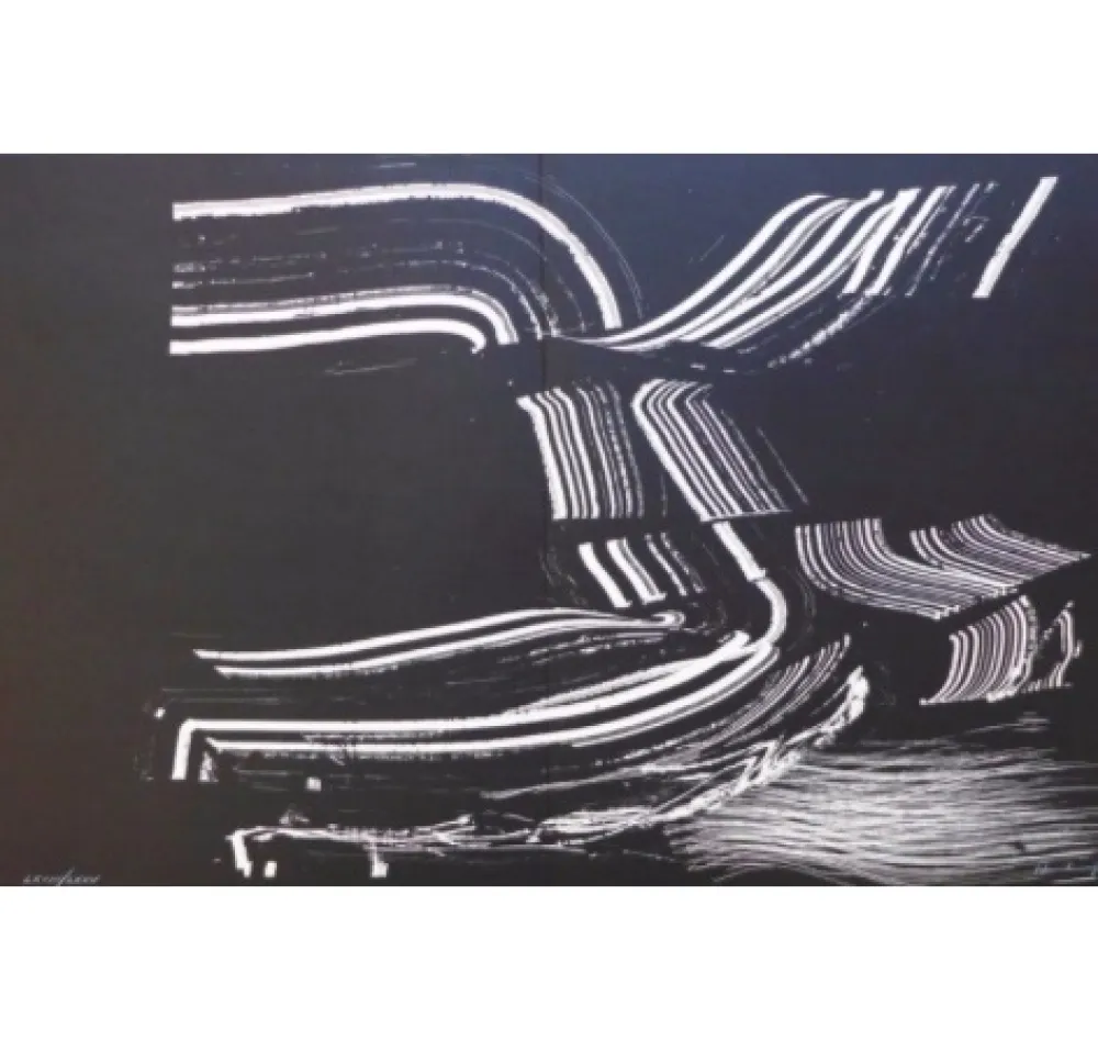 Litografia Hartung - Farandole 4