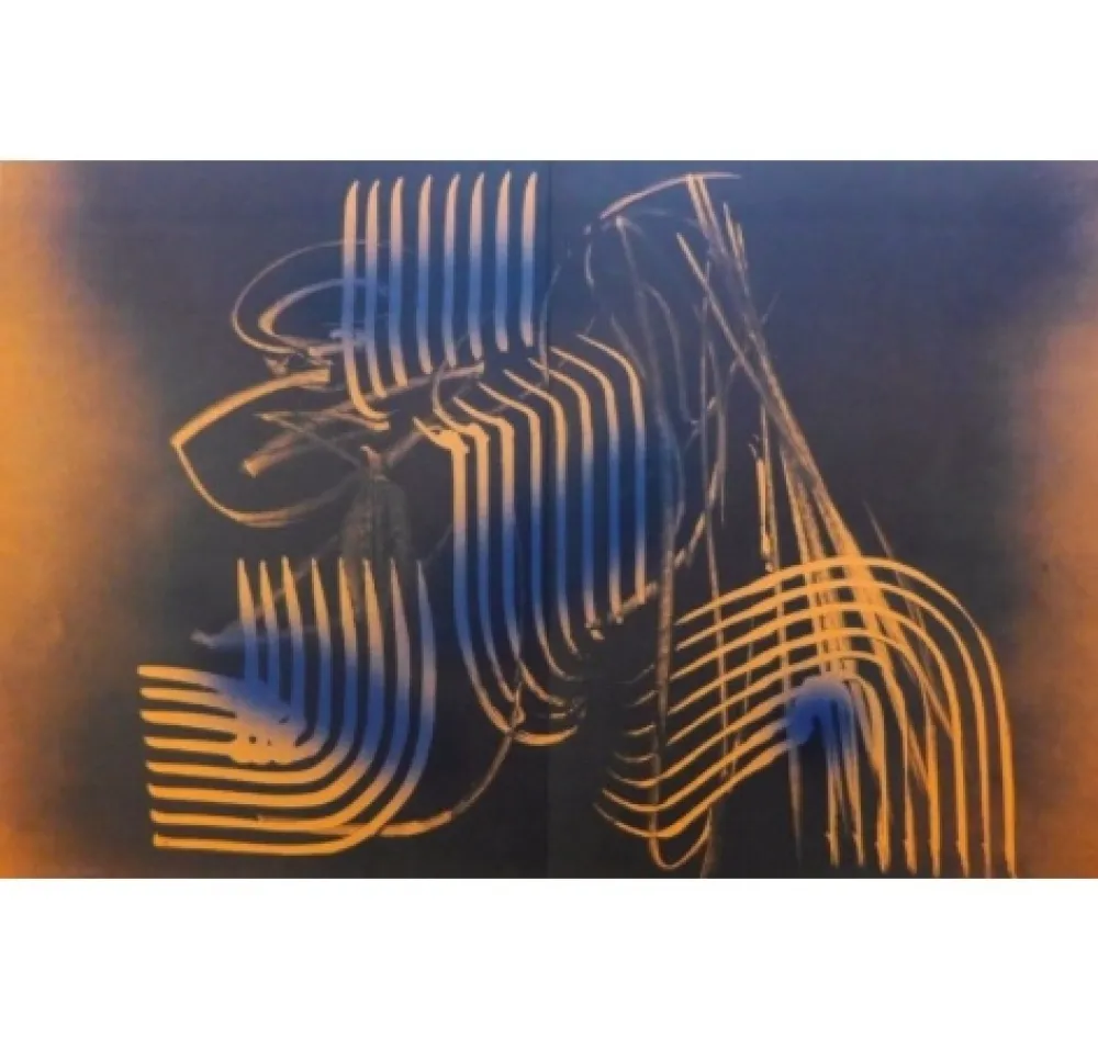 Litografia Hartung - Farandole 7